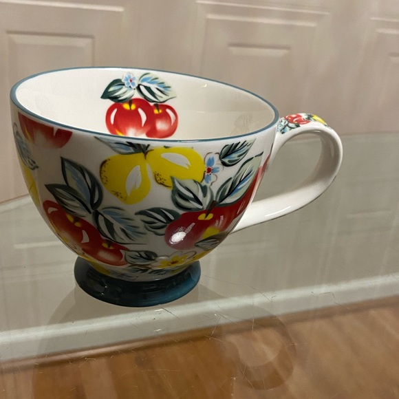 Potter's Studio Coffee Mug Colorful Abstract Design Floral . New. - Picture 2 of 6